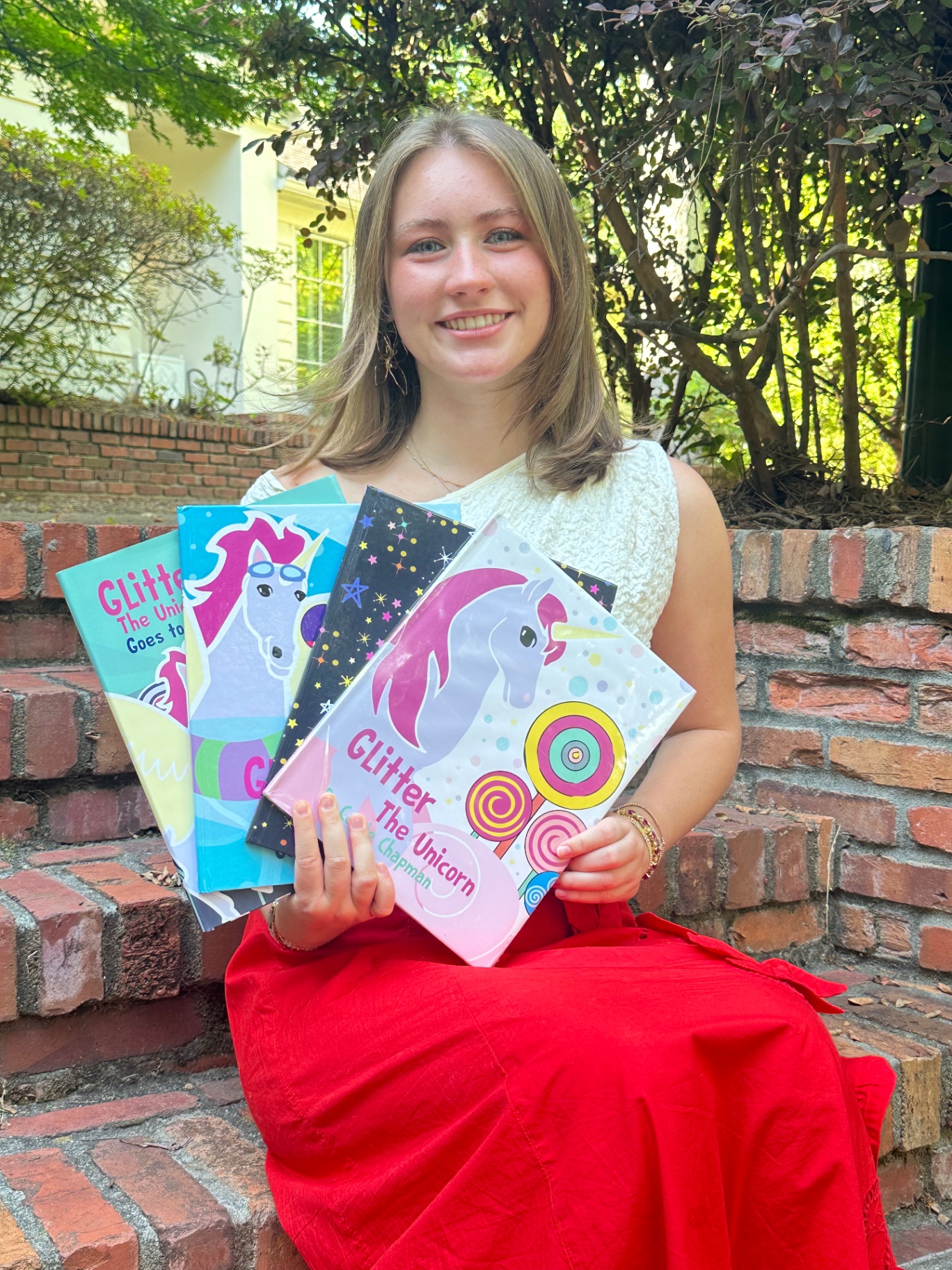 The Glitter the Unicorn book series covers